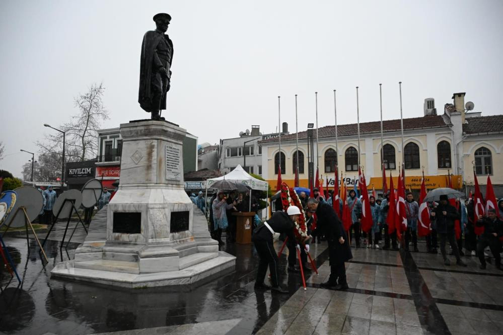 Atatürk'ün Edirne'ye gelişinin 94'üncü yılı törenle kutlandı 