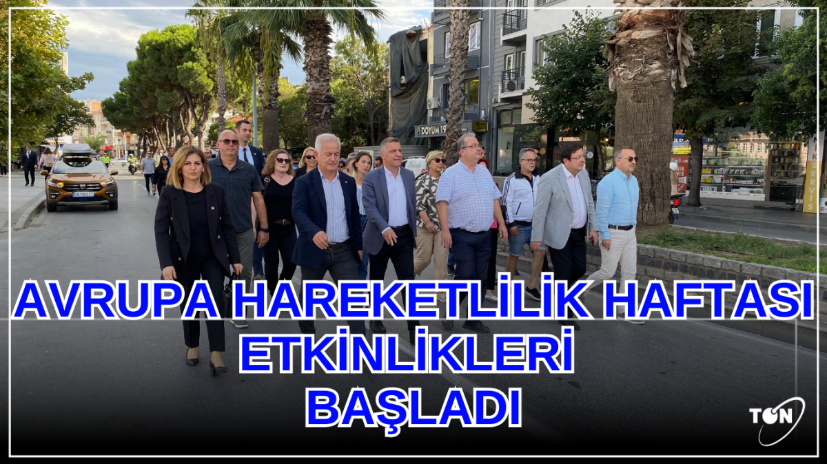 Avrupa Hareketlilik Haftası etkinlikleri başladı 