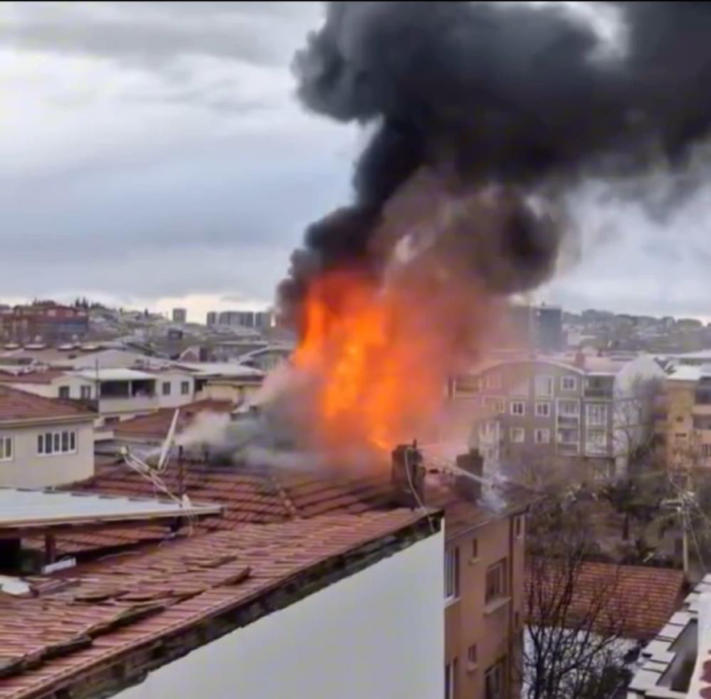 Bursa'da evde yangın çıktı