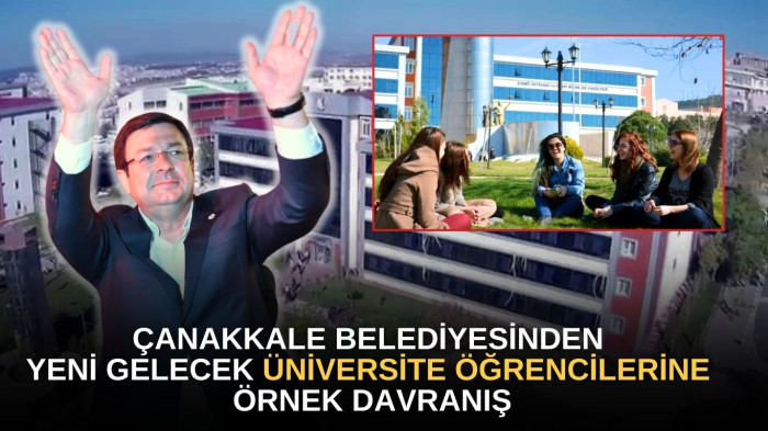 Çanakkale Belediyesinden 