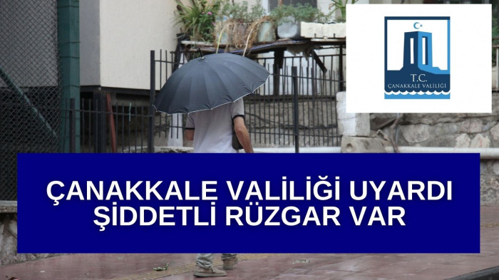 Çanakkale'de sağanak devam ediyor