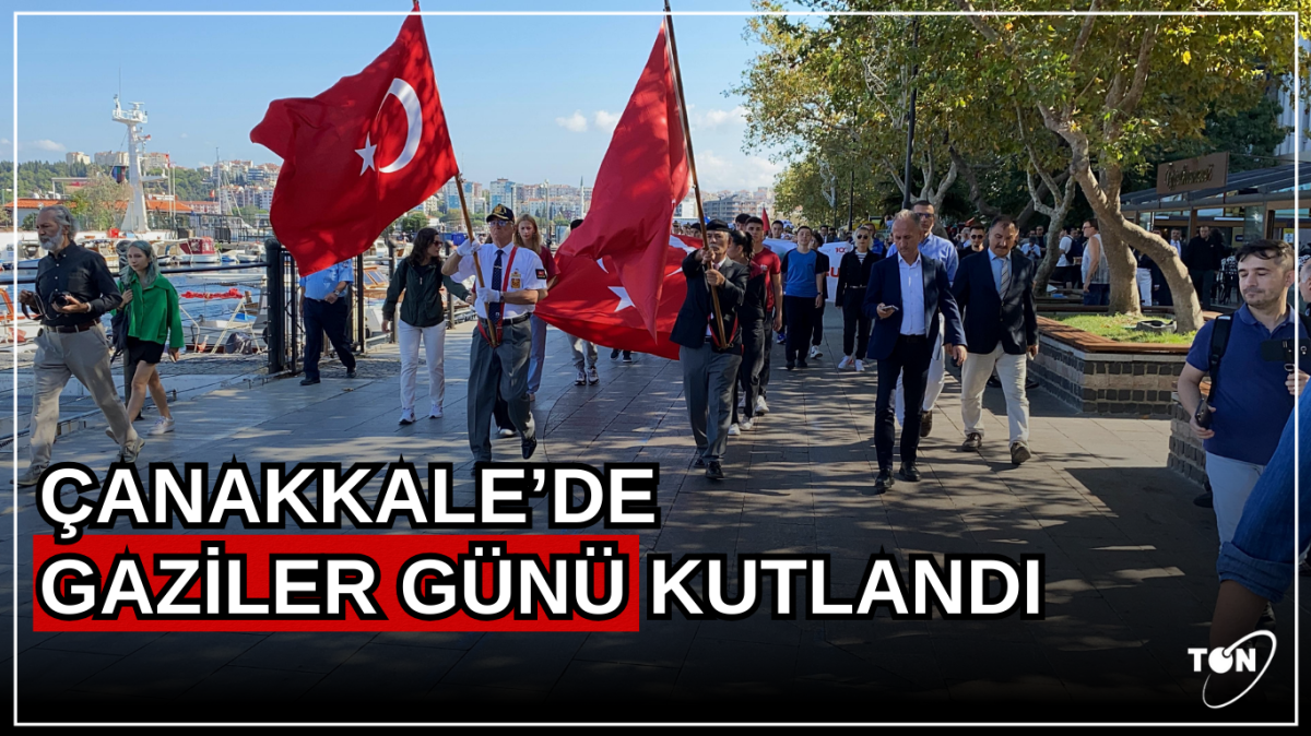 Çanakkale’de Gaziler günü kutlandı 