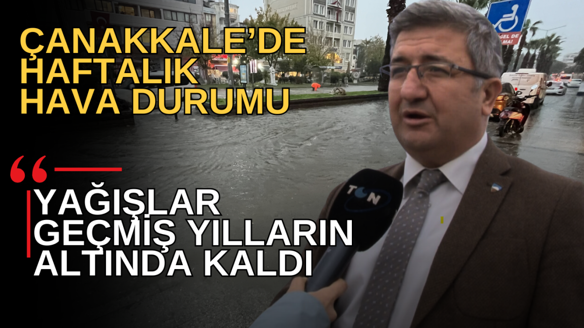 Çanakkale’de Haftalık Hava Durumu: Yağışlar Düşük Seviyede