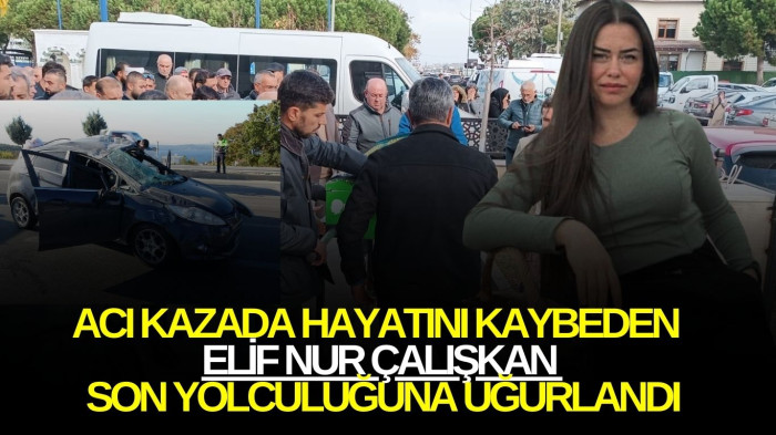 Çanakkale’de trafik kazasında hayatını kaybeden kadın toprağa verildi