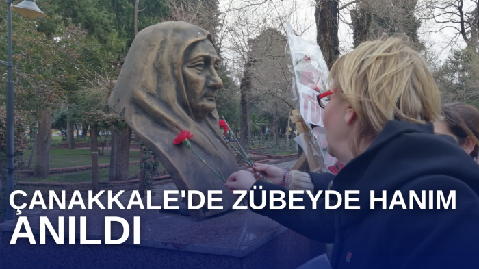 Çanakkale'de Zübeyde Hanım anıldı