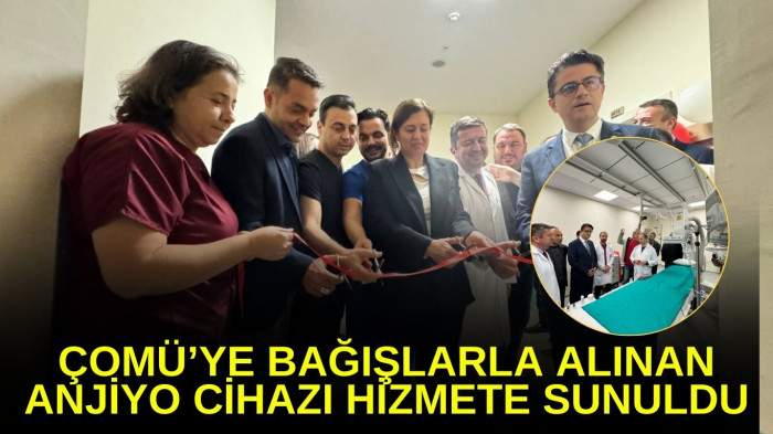 ÇOMÜ Hastanesi'nde yeni anjiyo cihazı hizmete girdi