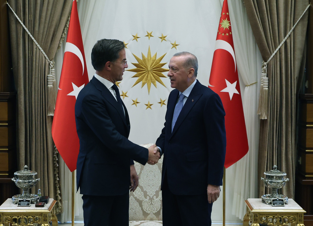 Cumhurbaşkanı Erdoğan, NATO Genel Sekreteri Rutte’yi kabul etti