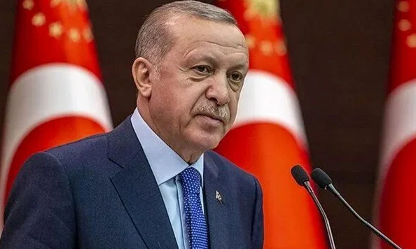 Cumhurbaşkanı Erdoğan'dan Azerbaycan’a Devlet Bayrak Günü tebriği