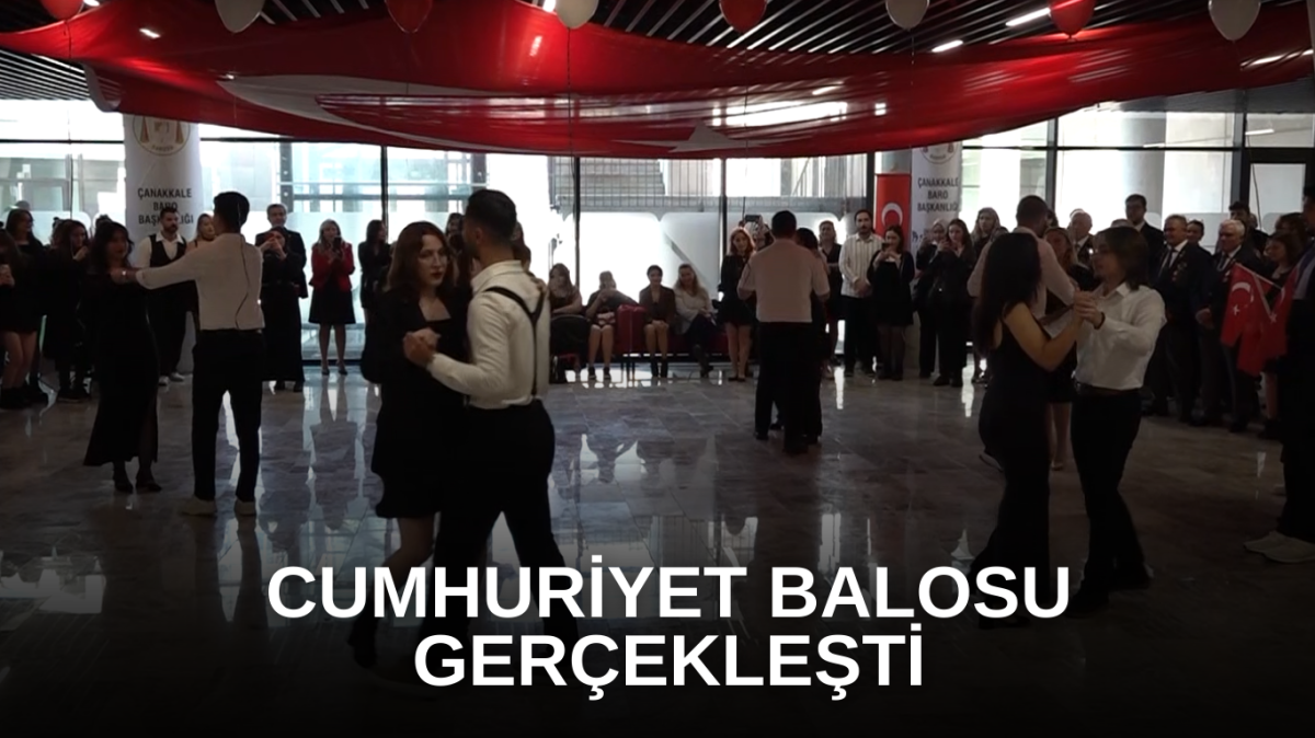 Cumhuriyet balosu gerçekleşti