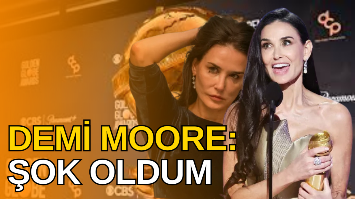 Demi Moore, ‘The Substance’ ile İlk Altın Küre Ödülünü Kazandı