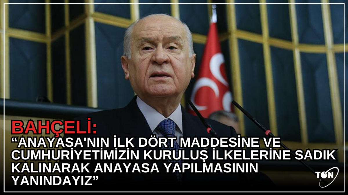 Devlet Bahçeli MYK Toplantısı'nın ardından basın açıklaması yaptı