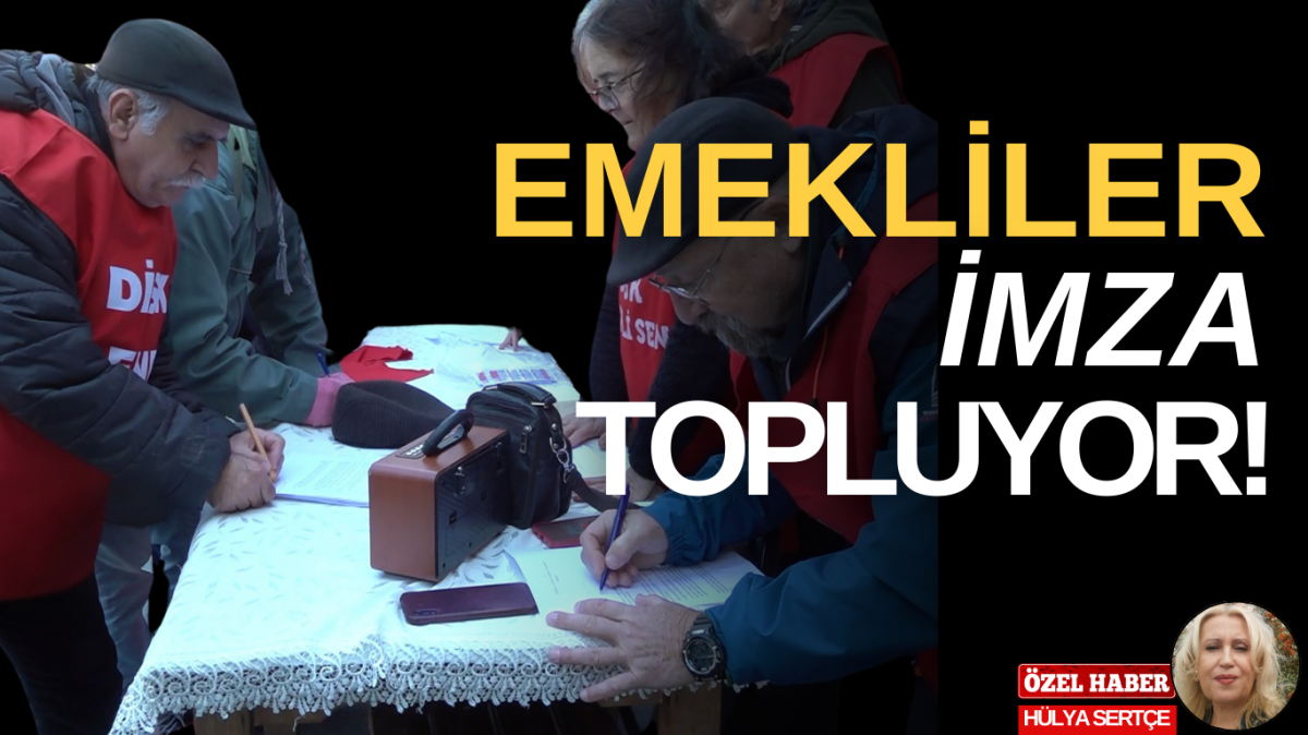  DİSK’ten emekli maaşı için imza kampanyası