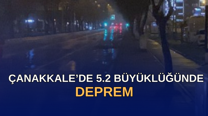 Ege Denizi’nde 5.2 Büyüklüğünde Deprem: Çanakkale Ayvacık’ta Korkutan Sarsıntı