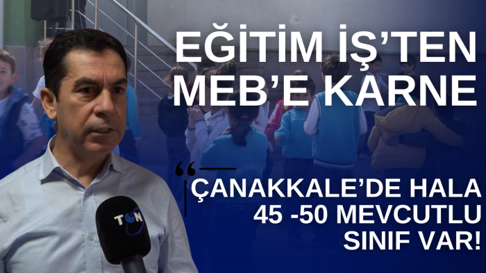  Eğitim İş’ten İl Milli Eğitime karne