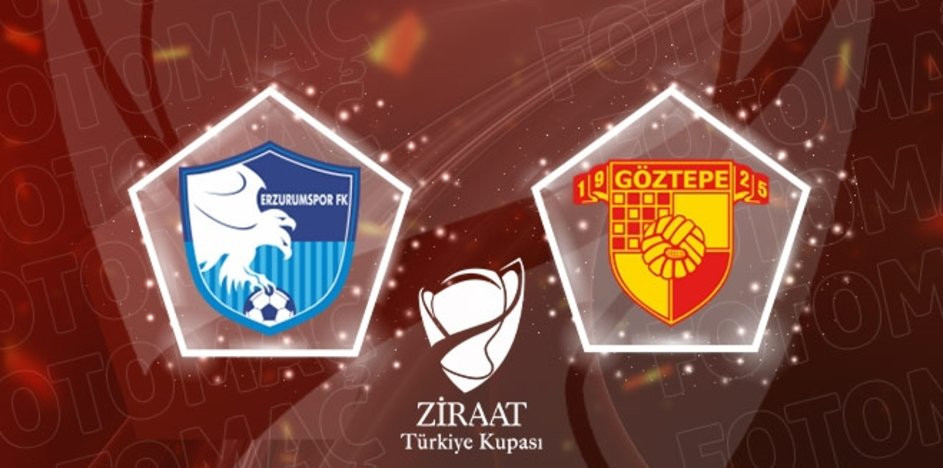 Erzurumspor FK - Göztepe FK Ziraat Türkiye Kupası Maçı: 0-1 Bitti