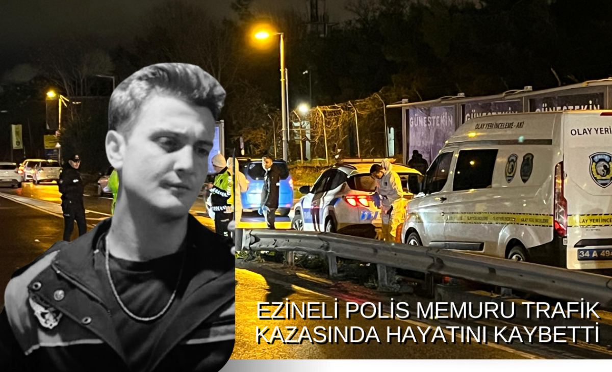 Ezineli polis memuru hayatını kaybetti