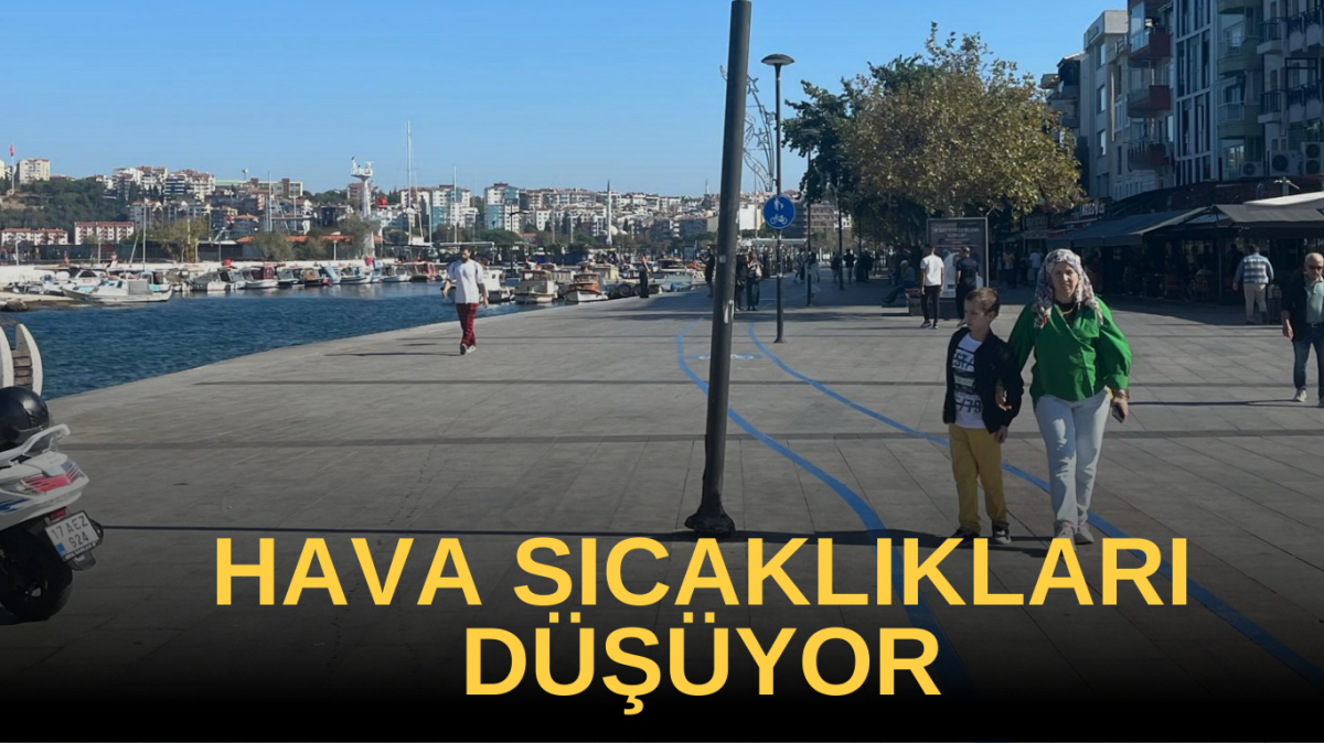 Hava sıcaklıkları düşüyor