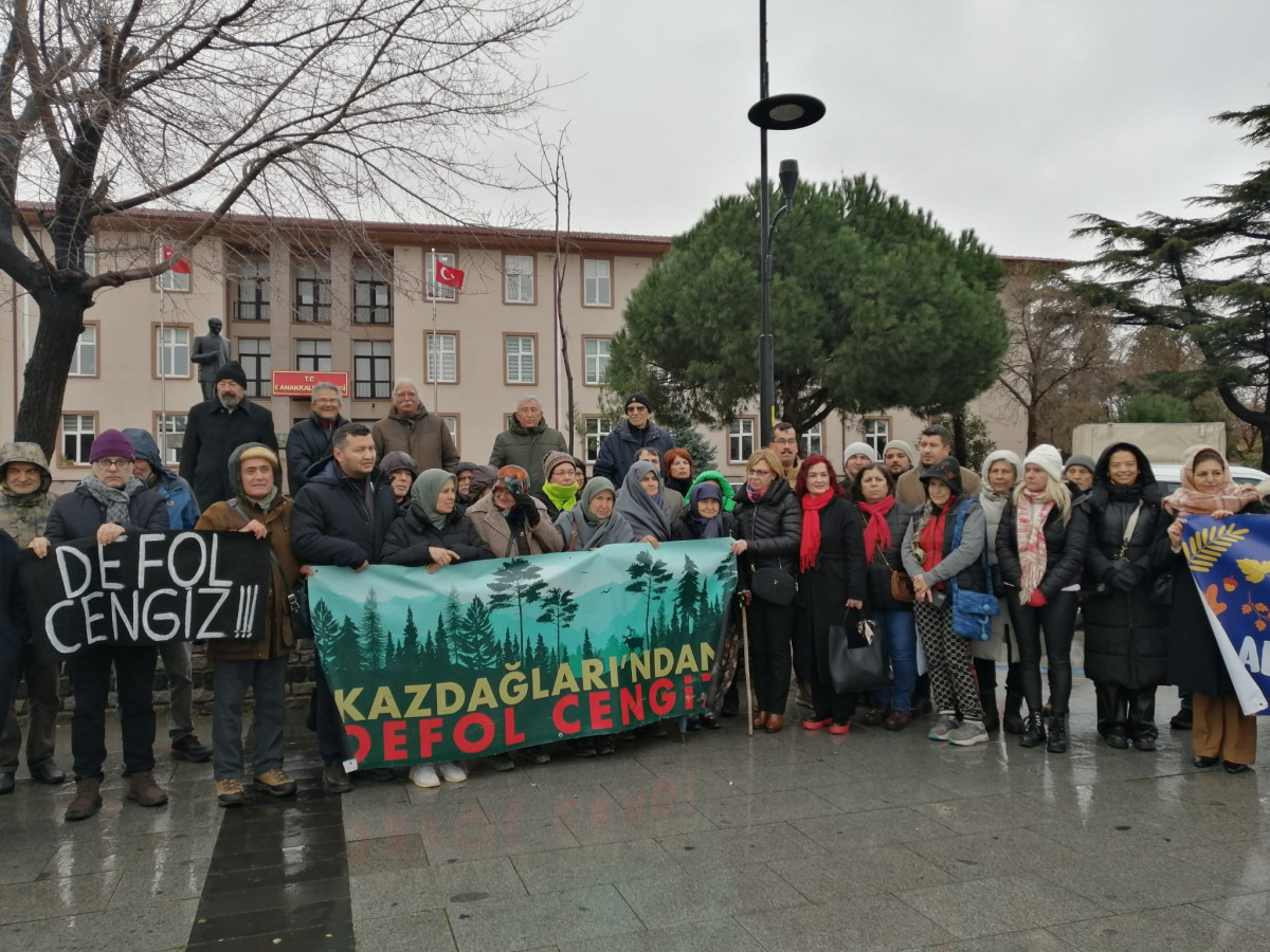 Kazdağları Ekoloji Platformu: ‘’Madene verecek suyumuz da, köyümüz de yok’