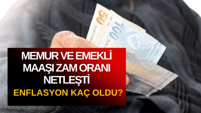 Memur ve Emeklinin Gözü Enflasyonda: Zam oranı açıklandı! 