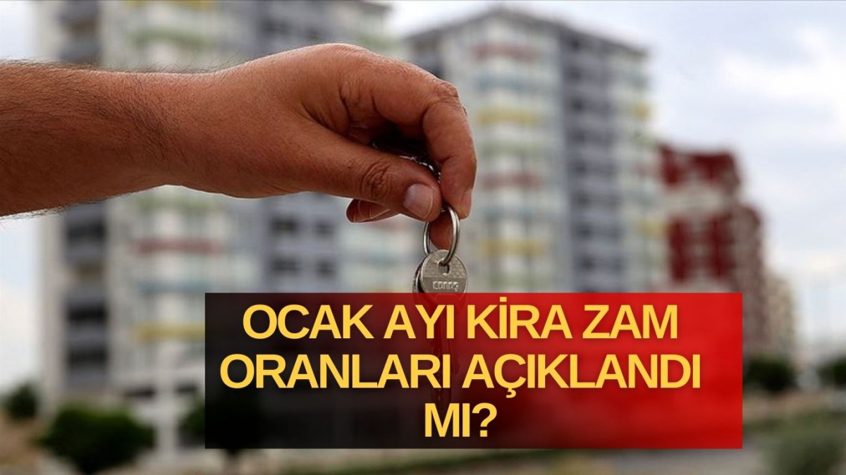 Ocak 2025 Kira zam oranı belli oldu mu? Gözler TÜİK'te