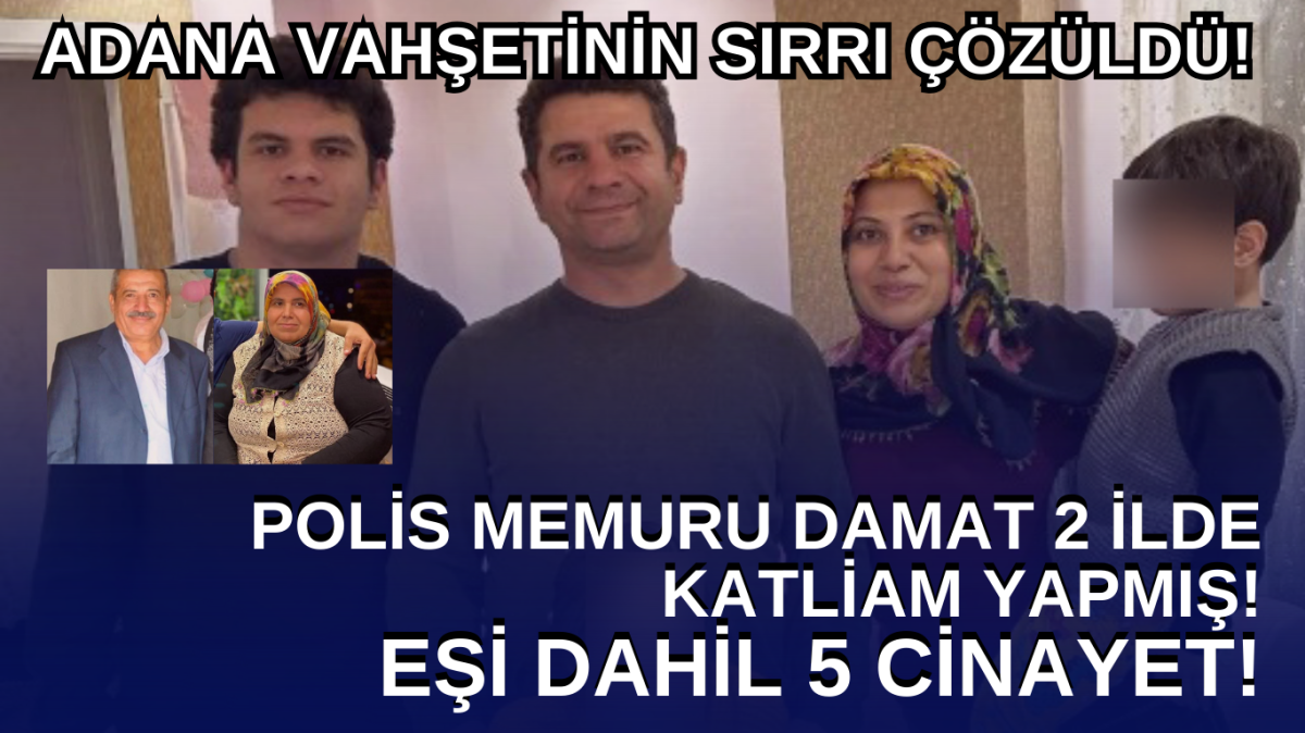  Polis memuru katliam yaptı: 5 ölü