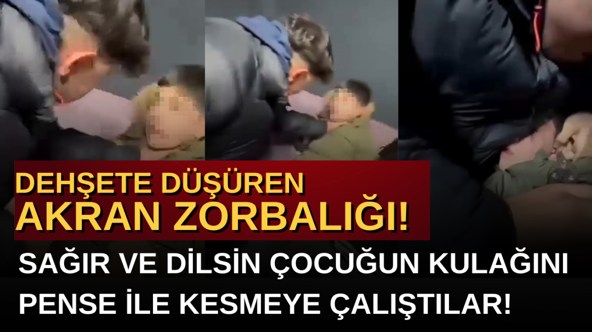  Sağır ve dilsiz çocuğa işkenceyi kameraya alıp abisine gönderdi