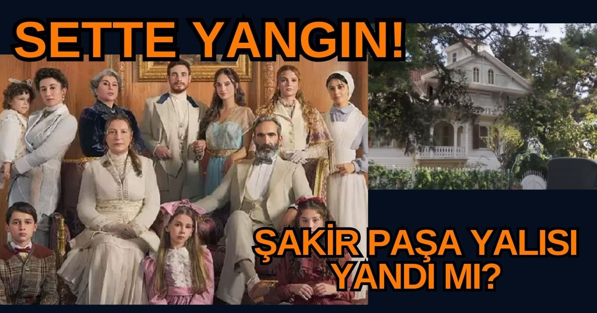 Şakir Paşa Yalısında yangın!