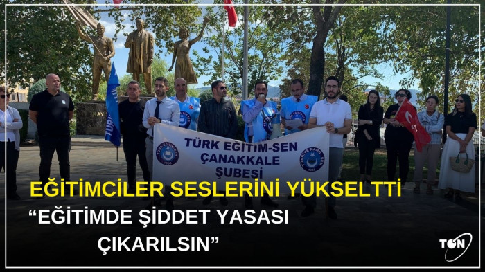    Şiddete yönelik önlem almanız için daha kaç eğitimcimizi yitireceğiz? 