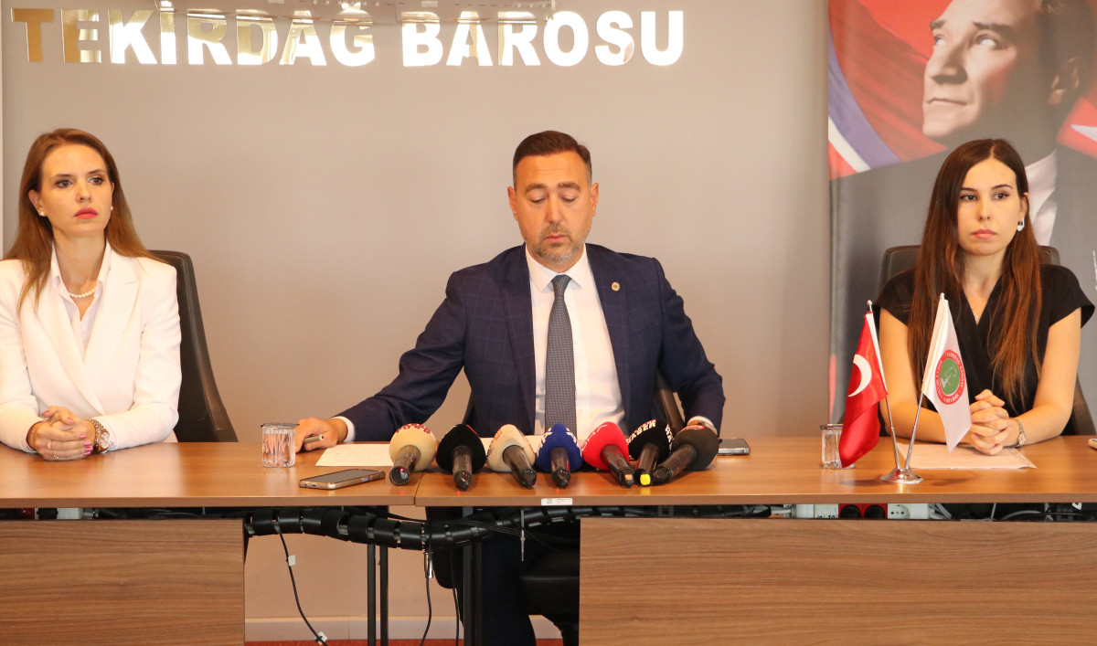 Tekirdağ Barosu Başkanı Gürcün'den cinsel istismara uğrayan bebekle ilgili açıklama