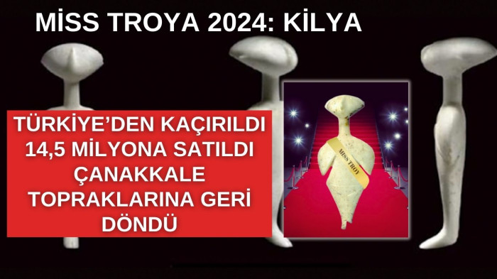 Türkiye’den kaçırıldı 14,5 Milyona satıldı ana yurduna geri döndü “Troya’nın Güzeli”