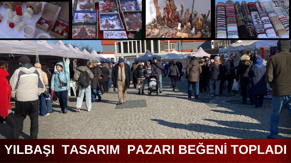  Yılbaşı tasarım pazarı  kuruldu