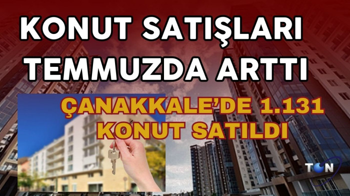 Tüik temmuz ayı konut satış istatistiklerini açıkladı